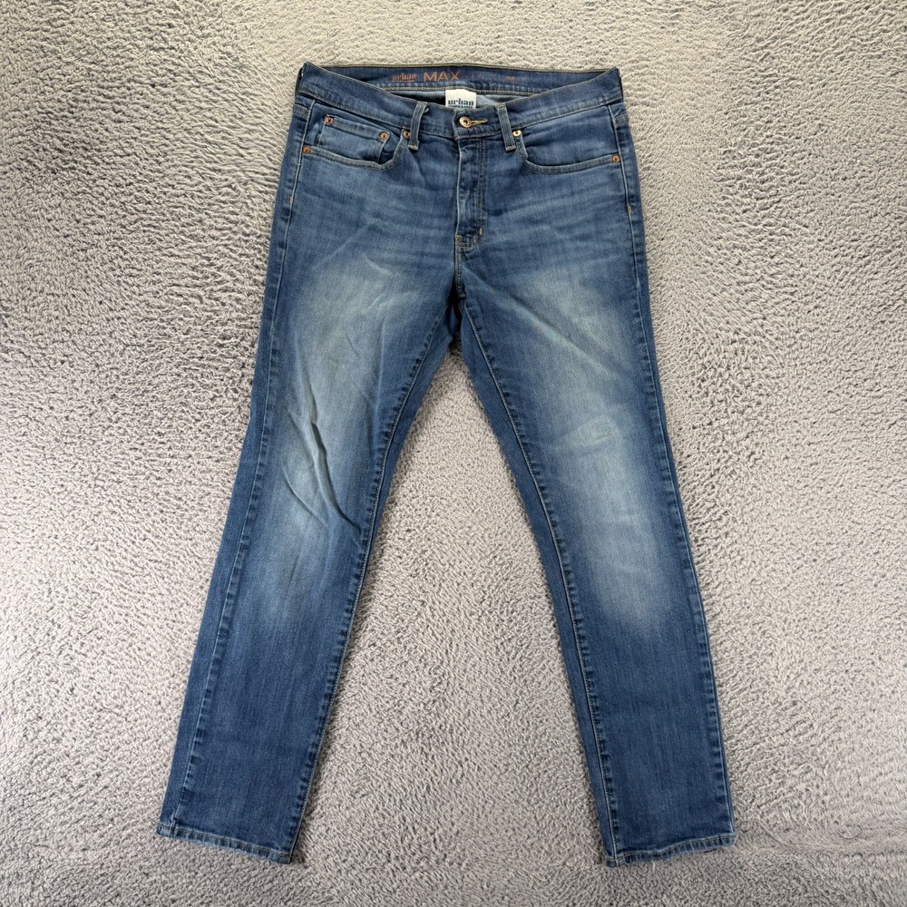 Urban Pipeline MaxFlex Jeans Mens 32x30 Blue Cotton Denim Straight Faded Stretch